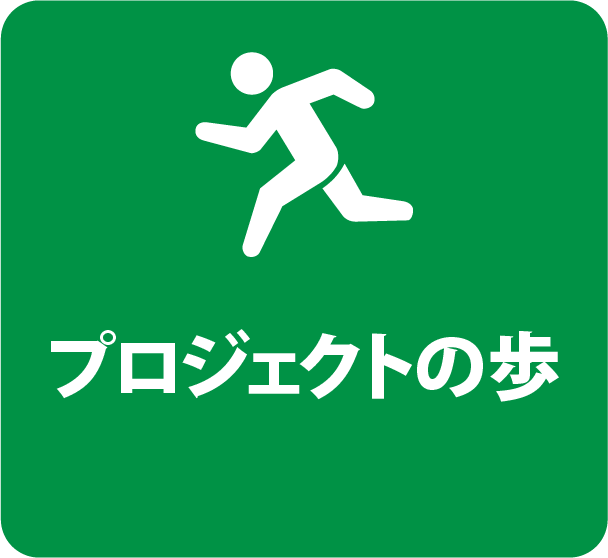 プロジェクトの歩